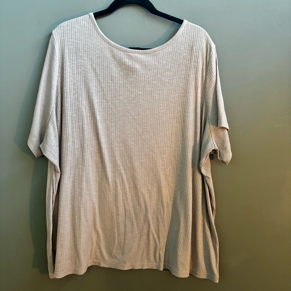 3X Old Navy Light Grey Short Sleeve Women's Top